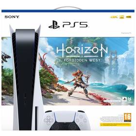 Sony PlayStation 5 + Horizon Forbidden West (PS719418498) bílá