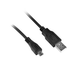 Kabel GoGEN USB A/microUSB B 1,5m (GOGMICUSB150MM01) Czarny