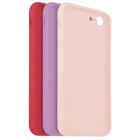 FIXED Story na Apple iPhone 7/8/SE (2020/2022) (FIXST-100-3SET1) červený/ružový/fialový