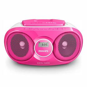 Radio z CD Philips AZ215C Różowy 