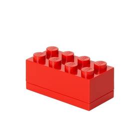 Mini box LEGO® 46 x 92 x 43 Czerwony