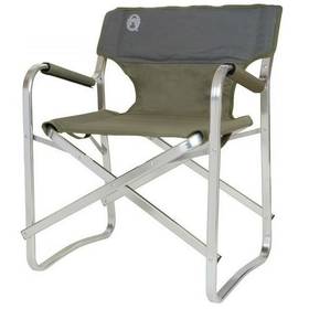 Krzesło Coleman DECK CHAIR -  rama aluminiowa Czarny/Zielony