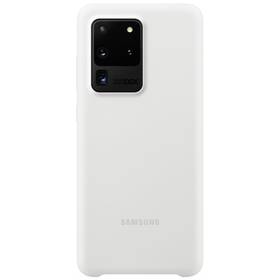 Kryt na mobil Samsung Silicon Cover na Galaxy S20 Ultra (EF-PG988TWEGEU) bílý