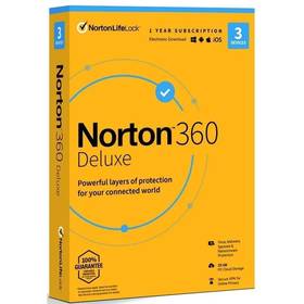 Norton 360 DELUXE 25GB CZ 1 uživatel / 3 zařízení / 12 měsíců (BOX) (21416704)