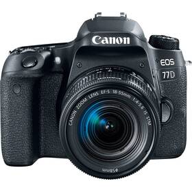 Digitální fotoaparát Canon EOS 77D + 18-55 IS STM (1892C017AA) černý