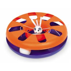 Zabawka dla zwierząt Nobby Kitty 24cm Purpurowa/Pomarańczowa
