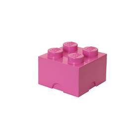 Skrzynka / organizer LEGO® 250 x 250 x 180 mm Różowy 