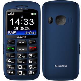 Aligator A670 Senior (A670BE) modrý