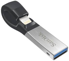 SanDisk iXpand 64GB Lightning/USB 3.0 (SDIX30N-064G-GN6NN) černý (vrácené zboží 8801273314)