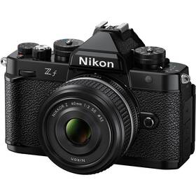 Nikon Z f + 40 mm SE čierny