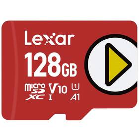 Lexar PLAY microSDXC 128GB UHS-I, (160R/50W) C10 A1 V10 U1 (LMSPLAY128G-BNNNG)