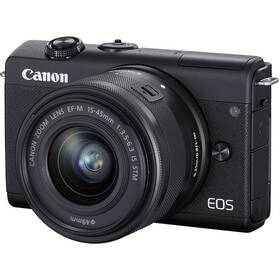 Digitální fotoaparát Canon EOS M200 + EF-M 15-45 IS STM (3699C010) černý