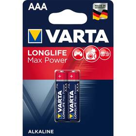 Varta Longlife Max Power AAA, LR03, blister 2ks (4703101412)