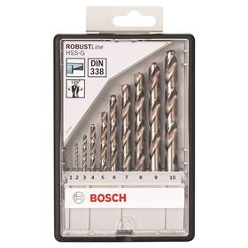 Zestaw wierteł Bosch 10-częściowy do metalu