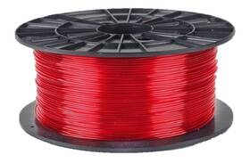 Wkład do piór (filament) Filament PM 1,75 PETG, 1 kg (F175PETG_TRE) Czerwona/przezroczysty
