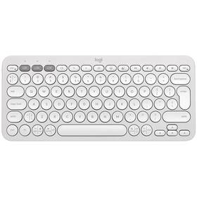 Klawiatura Logitech Pebble Keys 2 K380s, US INT'L (920-011852) Biała