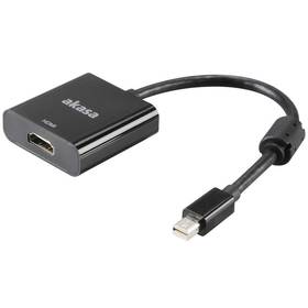 akasa Mini DisplayPort/HDMI, 0,2m (AK-CBDP09-20BK) černá