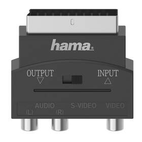 Hama SCART / 3 cinch AV + S-video, IN/OUT (205268)