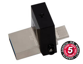 Pendrive, pamięć USB Kingston DataTraveler Micro Duo 3.0 64GB OTG MicroUSB/USB 3.0 (DTDUO3/64GB) Czarny