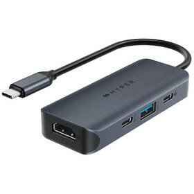 HyperDrive EcoSmart Gen.2 USB-C 4-in-1 100W PD Pass-thru (HY-HD4001GL)