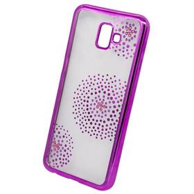 Obudowa dla telefonów komórkowych Beeyo Flower Dots na Samsung Galaxy J6+ (BEASAJ6PFDPI) Różowy 