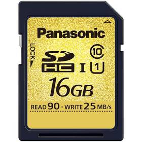 Karta pamięci Panasonic RP-SDU16GE1K, 16GB Czarna