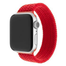 FIXED Nylon Strap na Apple Watch 38/40/41 mm, velikost S (FIXENST-436-S-RD) červený