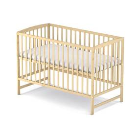 Drewniane łóżeczko dla dziecka Baby Sky ARCO sosna