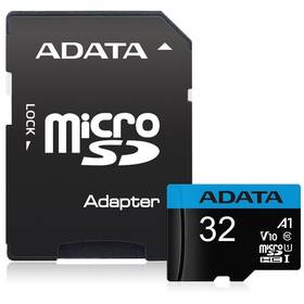 ADATA Premier Micro SDHC 32GB UHS-I (85R/20W) + adaptér (AUSDH32GUICL10A1-RA1)