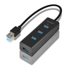 USB Hub Axagon USB / 4x USB 3.0 (HUE-S2B) čierny