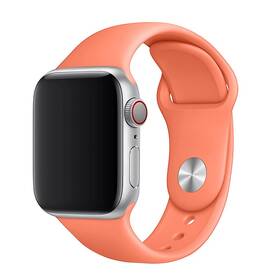Pasek wymienny FIXED Silicone Strap na Apple Watch 38/40/41 mm (FIXSST-436-OR) Pomarańczowy