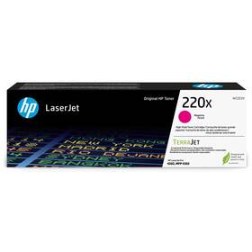 Toner HP 220X, 5 500 stran (W2203X) purpurový