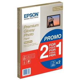 Epson Premium Glossy Photo A4, 255g, 30 listov (C13S042169) biely