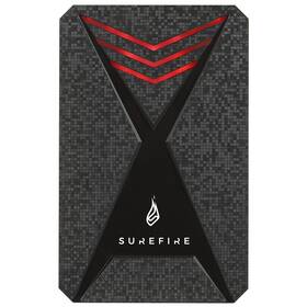 SureFire Gaming Bunker SSD USB 3.2 Gen 1 512GB (53683) čierny