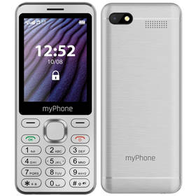 myPhone Maestro 2 (TELMYMAESTRO2SI) strieborný