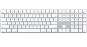 Klávesnica Apple Magic s numerickou klávesnicou - Slovak (MQ052SL/A) biela