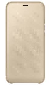 Pokrowiec na telefon Samsung Wallet Cover na Galaxy A6 (EF-WA600CFEGWW) Złote