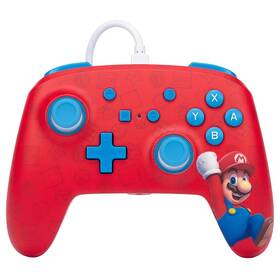PowerA Enhanced Wired pre Nintendo Switch - Woo-hoo! Mario (NSGP0001-01)