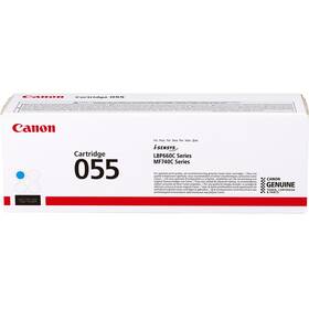 Toner Canon CRG 055, 2100 stran (3015C002) błękitny