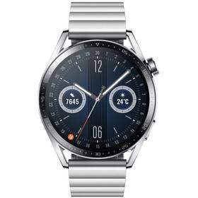 Inteligentné hodinky Huawei Watch GT 3 46mm (Elite) - Stainless Steel + Stainless Steel Strap (55028447)