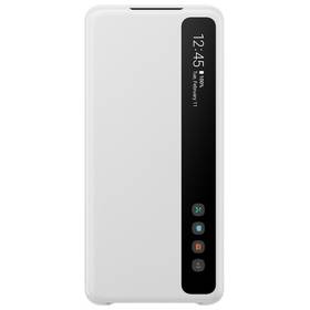 Pokrowiec na telefon Samsung Clear View na Galaxy S20+ (EF-ZG985CWEGEU) białe