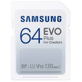 Samsung SDXC EVO Plus 64GB UHS-I U1 (130R/30W) (MB-SC64K/EU)