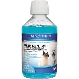 Płyn do płukania ust Francodex Fresh Dent dla psów i kotów 250 ml
