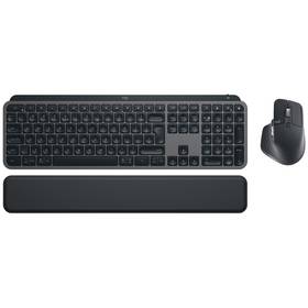 Klawiatura i mysz Logitech MX Keys S Combo - grafitová (920-011614)