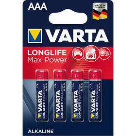 Varta Longlife Max Power AAA, LR03, blister 4ks (4703101404)