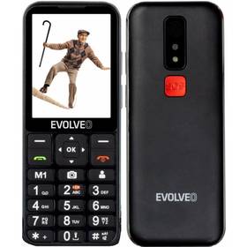 Evolveo EasyPhone LT pro seniory (EP-880-LTB) černý