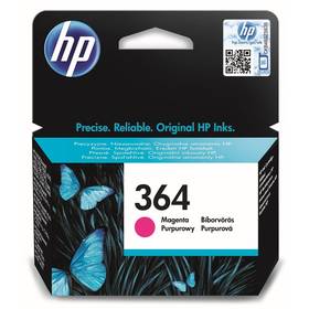 Inkoustová náplň HP 364, 300 stran (CB319EE) purpurová