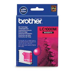 Tusz Brother LC-1000M, 400 stran (LC1000M) purpurowy