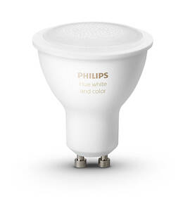 Chytrá žárovka Philips Hue Bluetooth 5,7W, GU10, White and Color Ambiance (8719514339880)