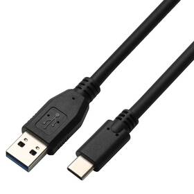 Kábel GoGEN USB A/USB-C 3.0, 1m (USBAC100MM04) čierny